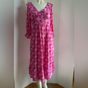 Miss Selfridge Pink Floral Dress